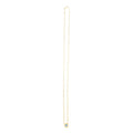 14k Yellow Gold Pearl Evil Eye Necklace by Avera Group