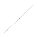 Adjustable Cable Chain in 14k White Gold (0.97 mm) by Avera Group
