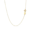 14K Yellow Gold Hand of Hamsa Necklace by Avera Group