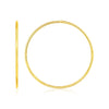 Endless Hoop Style Earring in 14K Yellow Gold