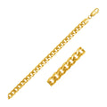 14k Yellow Gold Miami Cuban Semi Solid Chain (5.50 mm) by Avera Group