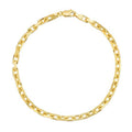 3.6mm 14k Yellow Gold French Cable Chain Bracelet by Avera Group