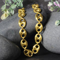 14k Yellow Gold Puffed Mariner Link Chain (11.00 mm) by Avera Group