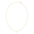14K Yellow Gold Gemini Necklace by Avera Group