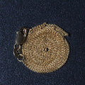14k Yellow Gold Round Wheat Chain (0.60 mm) by Avera Group