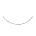 2.5mm 14k Two Tone Gold Reversible Omega Necklace by Bids.com