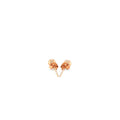 14k Rose Gold Ball Style Stud Earrings (4mm) by Avera Group