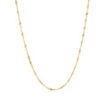 14k Yellow Gold Singapore Chain 1.5mm by Bids.com
