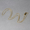 18k Yellow Gold Round Cable Link Chain (0.97 mm) by Avera Group