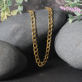 10k Yellow Gold Curb Chain (5.30 mm) by Avera Group