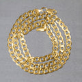 10k Yellow Gold Curb Chain (5.30 mm) by Avera Group