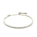 Adjustable Fine Shiny Beaded Bracelet in Sterling Silver (1.50 mm) by Avera Group