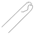Sterling Silver 0.8mm Adjustable Popcorn Chain (0.80 mm) by Avera Group