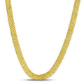 14k Yellow Gold Bismark Chain (7.00 mm) by Avera Group