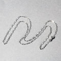 14K White Gold Fine Paperclip Chain (1.50 mm) by Avera Group