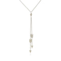 Sterling Silver 18 inch Lariat Necklace with Two Arrows by Avera Group