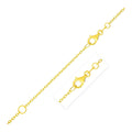 Extendable Cable Chain in 14k Yellow Gold (1.5mm) by Avera Group