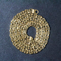 14k Yellow Gold Byzantine Motif Chain Necklace by Avera Group