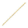4.8mm 14k Yellow Gold French Cable Chain Bracelet