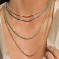 Ice Barrel Chain in 14k Yellow Gold (4.25 mm) by Avera Group