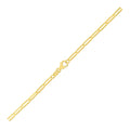 10K Yellow Gold Paperclip Bracelet (2.5mm) by Avera Group