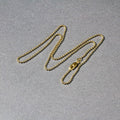 14k Yellow Gold Bead Chain 1.5mm (1.50 mm) by Avera Group