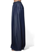 Tencel Palazzo Pants with Side Ribbon by The House of Stylez