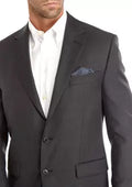 Lauren Ralph Lauren Solid Classic Fit Charcoal Sport Coat, Size 52Short by Vanessa Jane