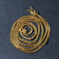 10k Yellow Gold Classic Solid Miami Cuban Chain (3.20 mm) by Avera Group