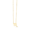 14K Yellow Gold Scorpio Necklace by Avera Group