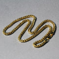 4.1mm 14k Yellow Gold Diamond Cut Round Franco Chain by Avera Group
