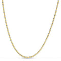Ice Barrel Chain in 14k Yellow Gold (2.7 mm) by Avera Group