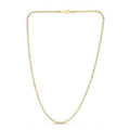 Ice Barrel Chain in 14k Yellow Gold (2.7 mm) by Avera Group