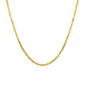 10k Yellow Gold Classic Box Chain (1.40 mm) by Avera Group