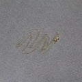 14k Yellow Gold Diamond Cut Cable Link Chain (0.68 mm) by Avera Group