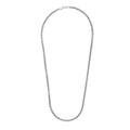 Sterling Silver Rhodium Plated Round Box Chain (5.20 mm) by Avera Group