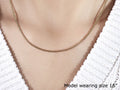14k Yellow Gold Solid Round Box Chain 1.6 mm by Avera Group
