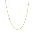 10k Yellow Gold Singapore Chain (1.50 mm) by Avera Group