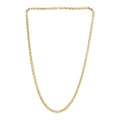 14k Yellow Gold High Polish Mens Fancy Box Necklace (5.0mm) by Avera Group