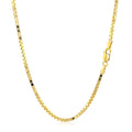14K Yellow Gold Classic Box Chain (1.70 mm) by Avera Group