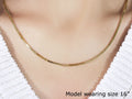 14K Yellow Gold Classic Box Chain (1.70 mm) by Avera Group