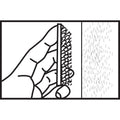 DAX Magnetic/Hook and Loop Cubicle Frame, Acrylic, 8.5 x 11, Clear