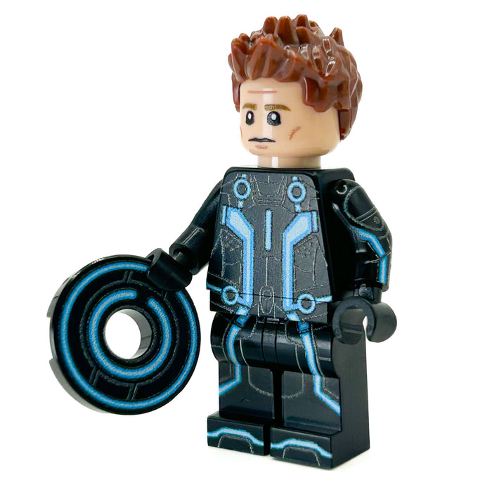 BLOK Sam Minifig made using LEGO parts by B3 Customs