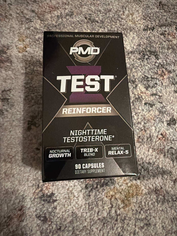 PMD Test Z Reinforcer – Nighttime Testosterone Support – 90 Capsules by Price Is Right Miami