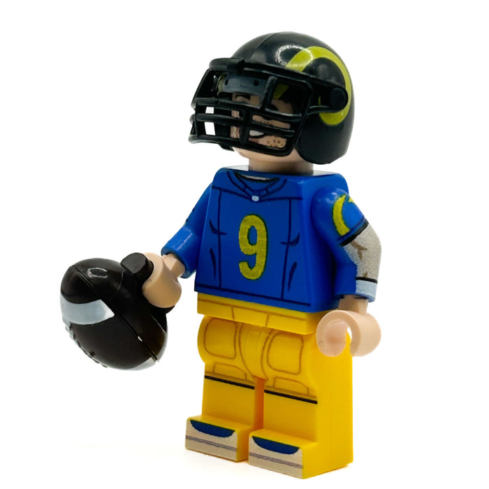#9 QB LA Football Player Minifig by B3 Customs