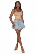 Solid Strap Tank Top {BT5515} by The House of Stylez