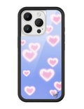 Dreamy Hearts iPhone Case by Wildflower Cases