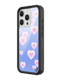 Dreamy Hearts iPhone Case by Wildflower Cases
