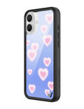 Dreamy Hearts iPhone Case by Wildflower Cases