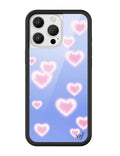 Dreamy Hearts iPhone Case by Wildflower Cases